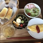 cafe 海 - 土日祝限定モーニングセット