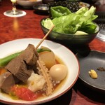 士士 - 9種おでんと、チョレギサラダ