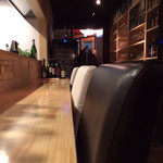 Wine Bar Ke Qoo - カウンター。
