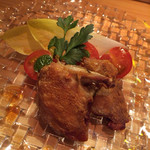 Wine Bar Ke Qoo - ウズラのコンフィ １，０５０円。