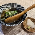 Tsubameya - 十六島岩のり茶漬け