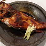 Roppongi Ukyousan - カサゴ煮 ※サービスで特大