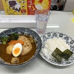 らっきょ - チキンスープカレー1300円