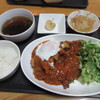 Kanoya - 鶏の唐揚げのミートソース卵のせ　990円
