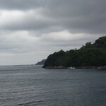 波華楼 - 生憎の曇り空だったけど若狭湾を目の前に、６時からお夕食が開始〜❤