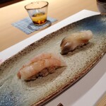 Sushi Akademi Itsuki - 甘海老、北寄貝