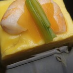 Iro Kasane - 南瓜胡麻豆腐椀　海老、花人参、三つ葉、アカモク、柚子が薫る〜メチャうま〜凝っている素晴らしいお料理❗❤ლ(´ڡ`ლ)