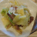 波華楼 - キャベツと魚の炒め物〜♡