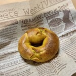 コンセントマーケット - かぼちゃあんと渋皮栗のベーグル ¥290