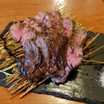 肉系居酒屋 肉十八番屋 - 黒毛和牛ハラミステーキ