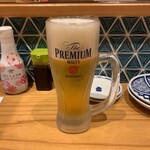 鮨・酒・肴 杉玉 - ビールジョッキ