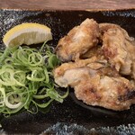 Okonomiyaki Mitchan Sohonten - カキ焼き