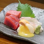 桶家乃隠居 - お造り盛合せ