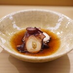日本橋蛎殻町 すぎた - ◆蛸の柔らか煮 牡蠣の代わりに出して頂きました。