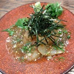 Dining&Kichen しんちゃん - 真鯛の胡麻醤油かけ