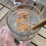 梅干しサワーと日本酒 - 