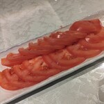 旬の鮮魚と日本酒 作 - 冷しトマト