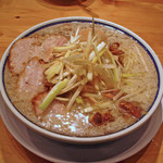 田中そば店 - 田中そば店秋葉原店（ねぎそば880円+味付玉子・旧価格 ※こってり）