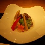 日本料理 まるやまかわなか - 炊き合わせ