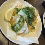 山利喜 本館 - 季節限定鶏のカリカリ揚げ