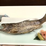 嵐渓荘 - いわな塩焼き
