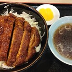 田村食堂 - 厳選霜降りソースカツ丼大盛り1,900+220円
