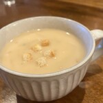 肉BAR南 - 料理写真:ランチメニュー：日替わりスープ