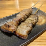 Sumibi Yakitori Hanabi - 国産 豚バラ串1本279円