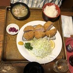 とんかつ専門店 かつ勇 - 料理写真:ヒレカツランチ