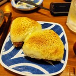 新橋うっちゃり - 鰻のたれのチーズ焼きおにぎり