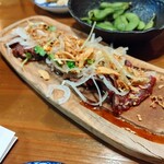 新橋うっちゃり - 馬の極上赤身のタタキ