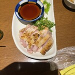 鶏皮鶏飯 - 