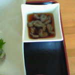 Isoya - この時期珍しいナマコの酢の物