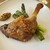 Bakery&Restaurant Koo - 料理写真:鴨のコンフィ、マスタードソース