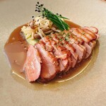 ミハシカフェ - マグレ鴨肉のロースト