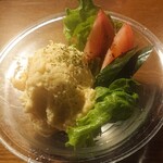 吾割食堂 - ポテサラ(^-^)/