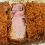 日本橋とんかつ 一 - 特上厚切リブロースかつ定食