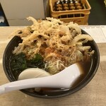 酒場 ふくろ - 野菜かき揚げ蕎麦（580円）