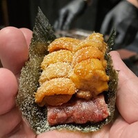 USHIMITSU NISHIAZABU - 雲丹ドック　2列ver