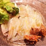 横浜馬車道 旬の肉料理イタリアン オステリア・アウストロ - 2014.2.  平スズキのカルパッチョ