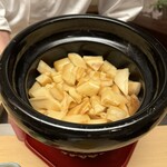 徳ㇵ本也 - 筍ご飯