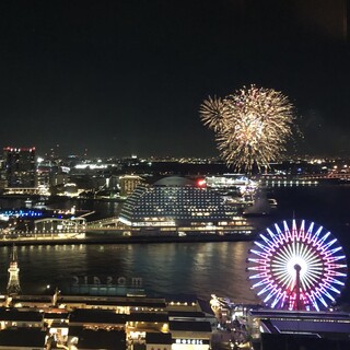 Fireworks! Kobe Port Weekend Fireworks are now on!