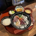 Nanaya - 海鮮とろろ丼ランチ1580円