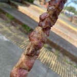 国営ひたち海浜公園 - ローズポークのハム焼き
