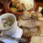 Sushi Sakana Dokoro Ajiro - 唐揚げはモモ身肉