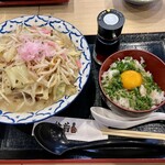 じげもんちゃんぽん 昼の陣 - 料理写真:白ちゃんぽん＋あご玉メシセット