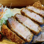 とんかつ亭 わた美 - 分厚く柔らかい希少部位のロースカツ！