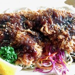 とんかつ亭 わた美 - テイクアウトしたソースヒレカツ丼（税込1,180円）