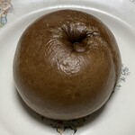 sopo bagel - ほうじ茶あんこクリーム＠270円