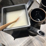 Soba Yasutake - 蕎麦湯